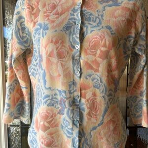 TSE Cashmere Cardigan XS 3/4 sleeves.